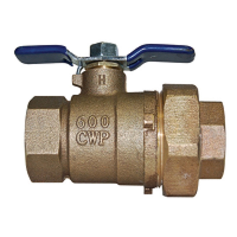FEBCO 781290LL NON TAPPED 1 1/4 UNION BALL VALVE