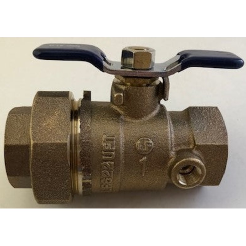 FEBCO 781295LL 1 TAPPED, UNION BALL VALVE