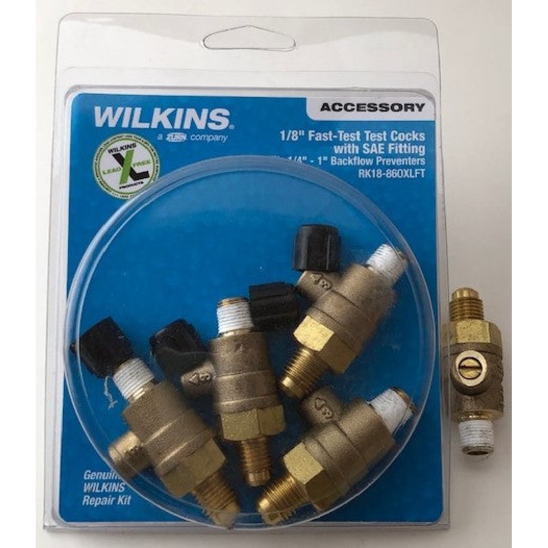 Wilkins Fast Test Cocks RK18-860XLFT