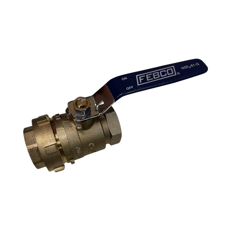 FEBCO 781291LL 1 1/2 NON TAPPED UNION BALL VALVE
