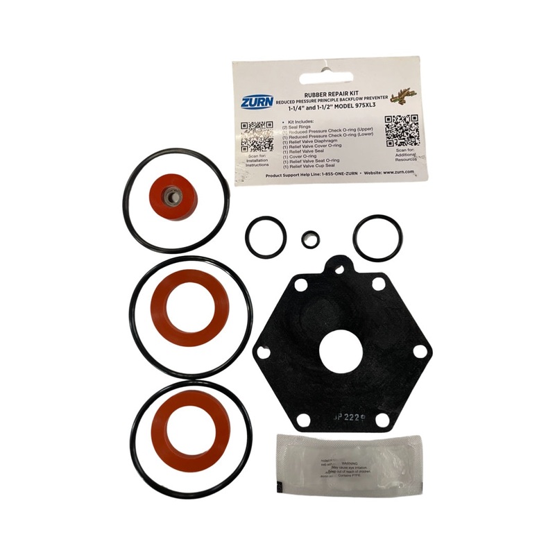 WILKINS RK114-975XL3R 1 1/4 – 1 1/2 COMPLETE RUBBER KIT