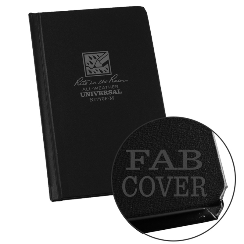 Rite-in-the-Rain – #770F-M Pocket Sized Bound Book, Universal Pattern
