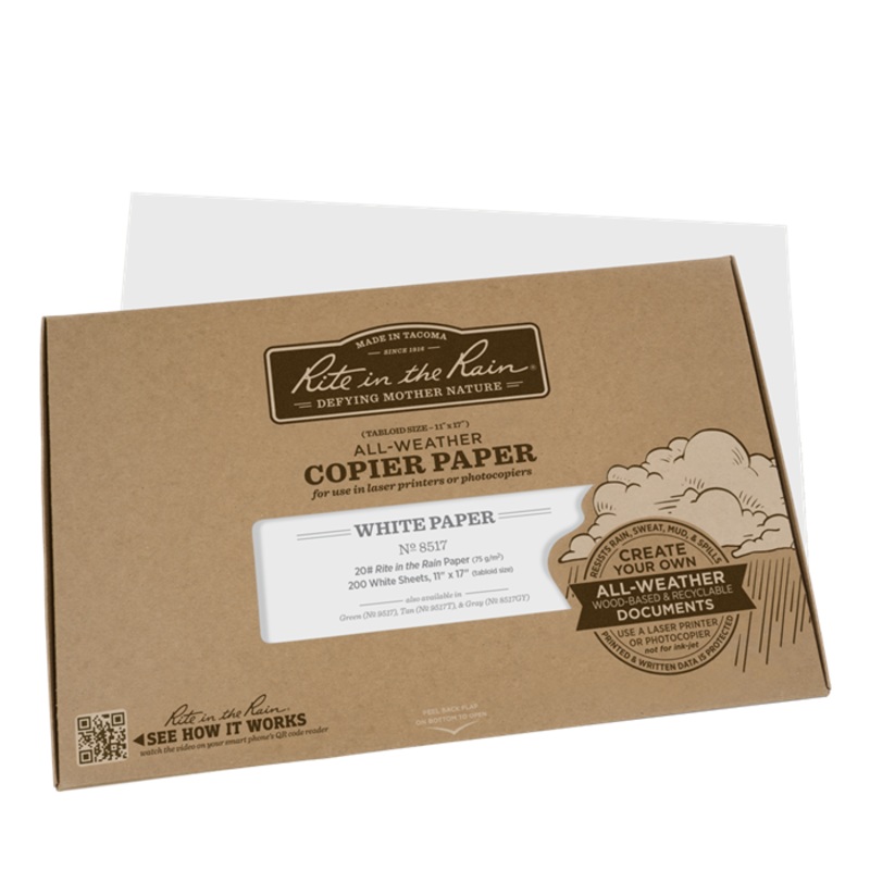 Rite-in-the-Rain – #8517 Copier Pak, 11 x 17, Pkg/200