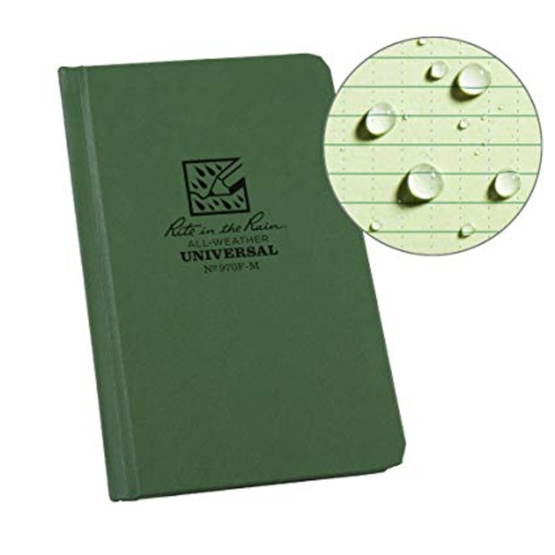 Rite-in-the-Rain – #970F-M Pocket Sized Bound Book, Universal Pattern