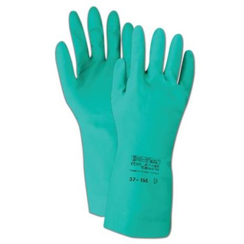 Chemical Gloves, Nitrile, 13 Length