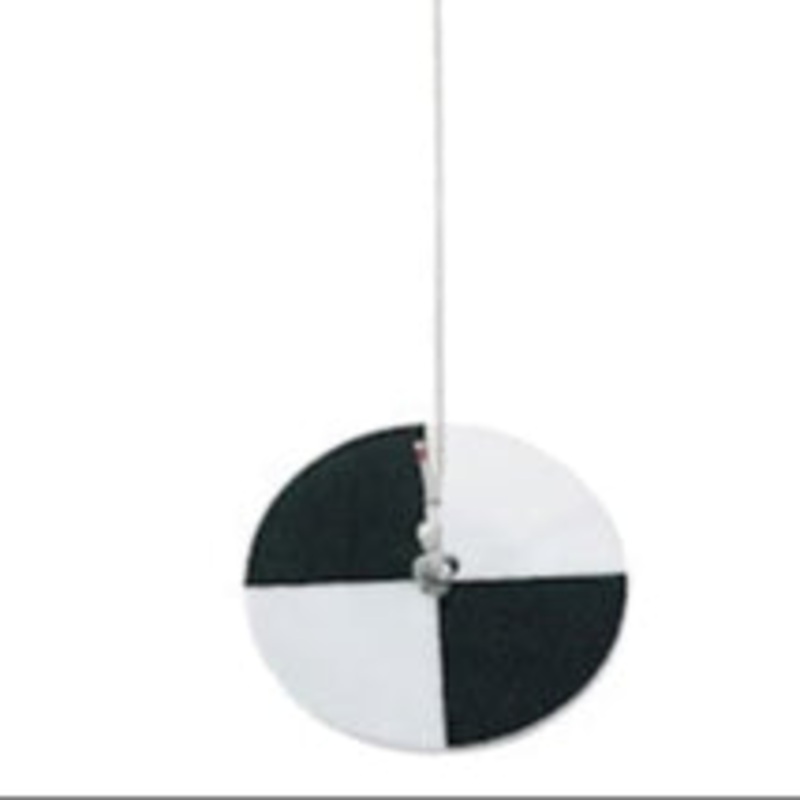 Secchi Disc, Black and White, with 20m Line