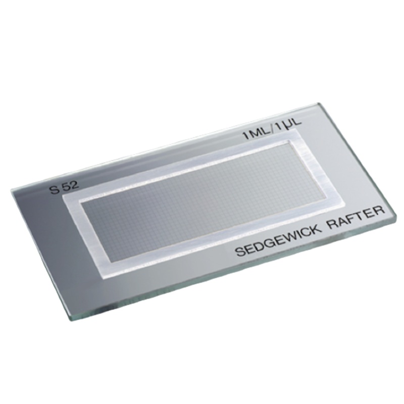 Sedgewick Rafter Counting Chamber, Glass with Grid