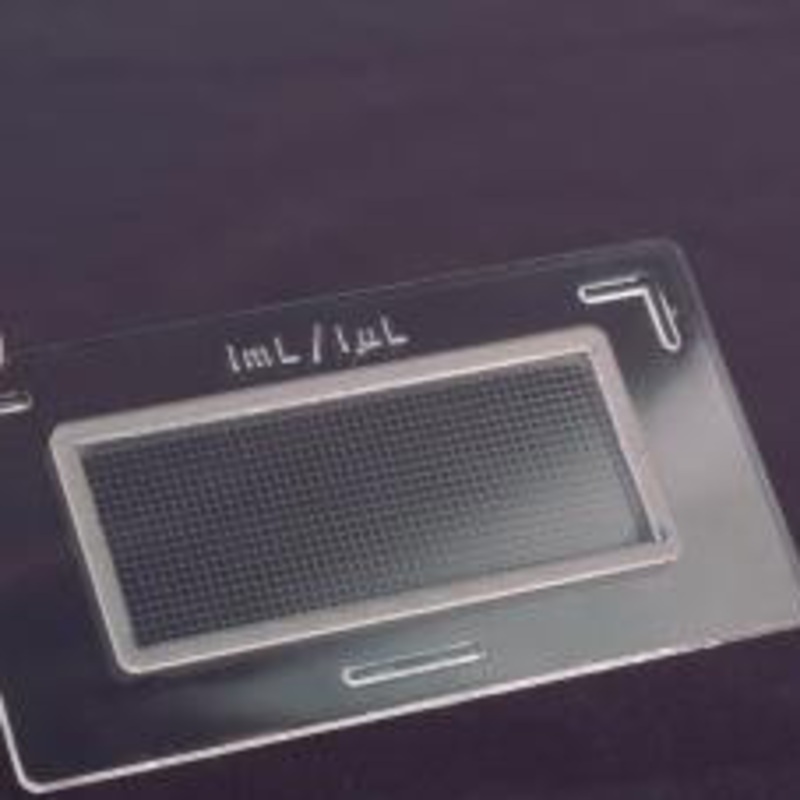 Sedgewick Rafter Counting Chamber, With Grid, Plastic