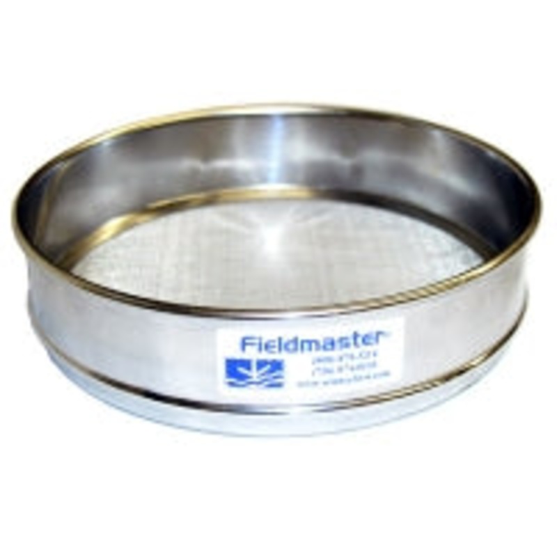 Sieves, Stainless Mesh with Zinc Plated Metal Frame (Various Mesh Sizes)