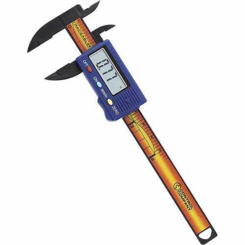 Digital Calipers, Traceable, Carbon-Fiber