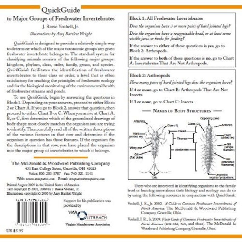 Quickguide to Major Groups of Freshwater Invertebrates