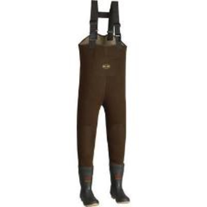 Chest Waders, Neoprene, Bootfoot, Size 9