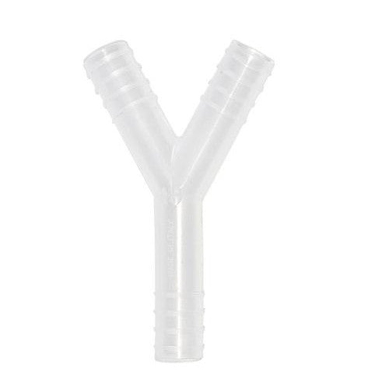 Y – Tubing Connector, Polypropylene (Various Sizes)