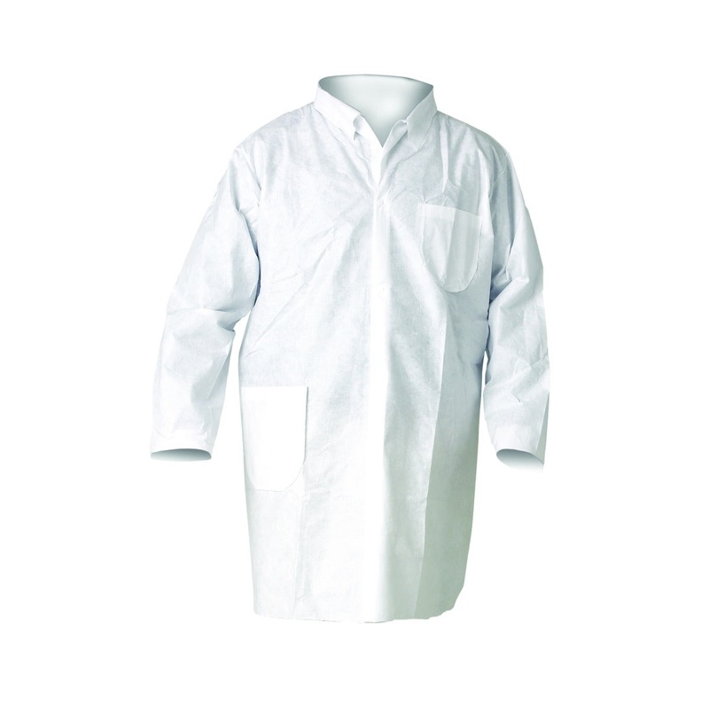 Lab Coat, Kleenguard, White|Medium|Large|X-Large