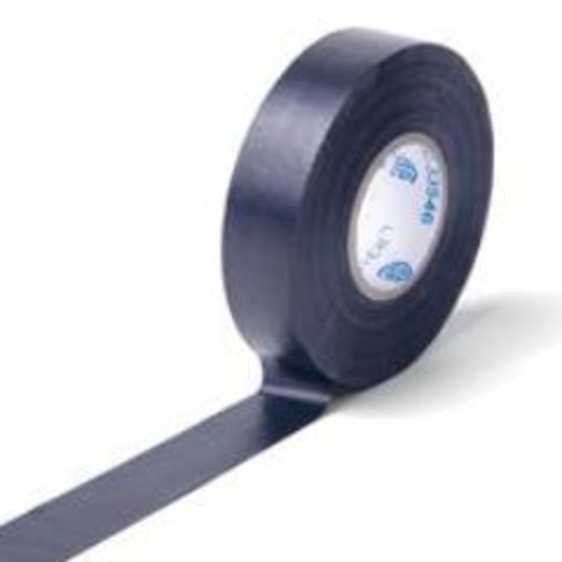Electrical Tape, Black, 18mm x 20m Roll, Each