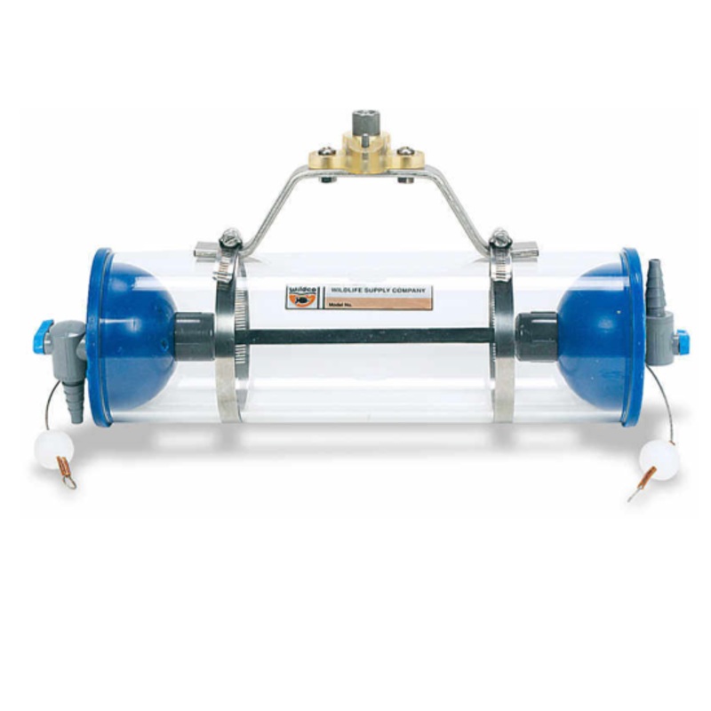 Alpha Water Sampler, 6.2 L, Horizontal, Acrylic, Sampler Only