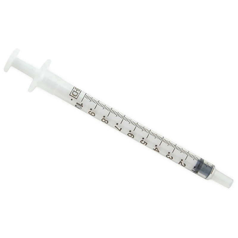Disposable Syringes, 1ml, Each