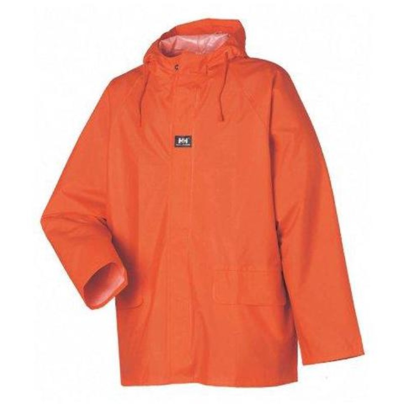 Mandal, Hooded, PVC, Rain Jacket, Orange – Helly Hansen