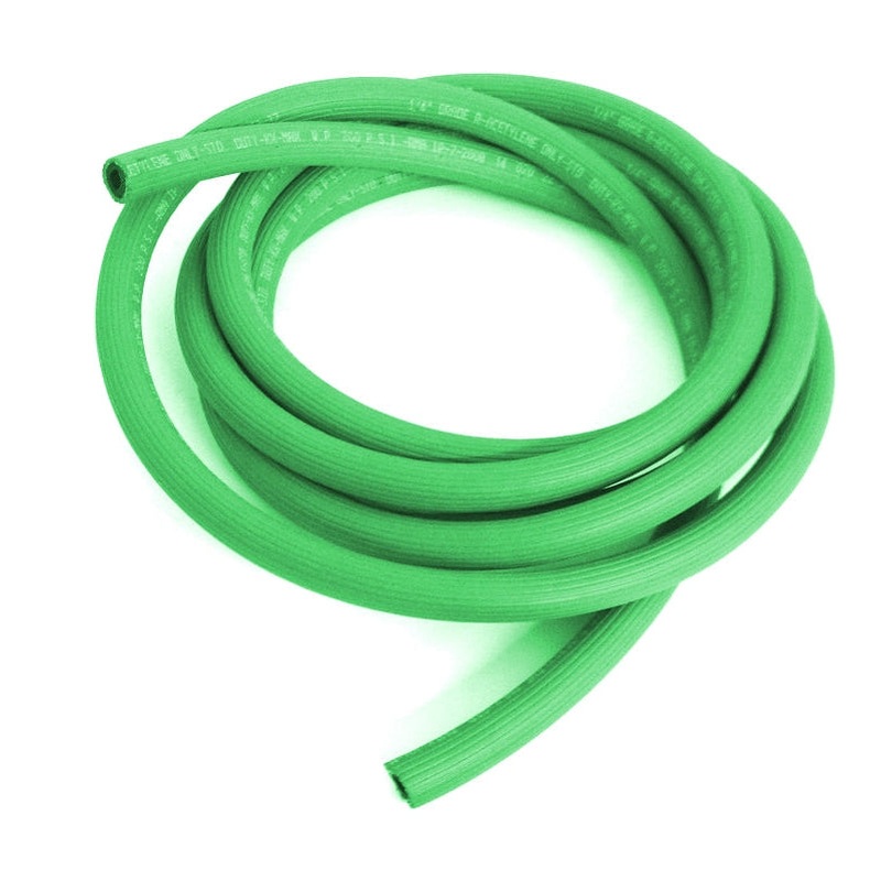 Green Oxygen Hose, Grade R, 1/2 I.D.