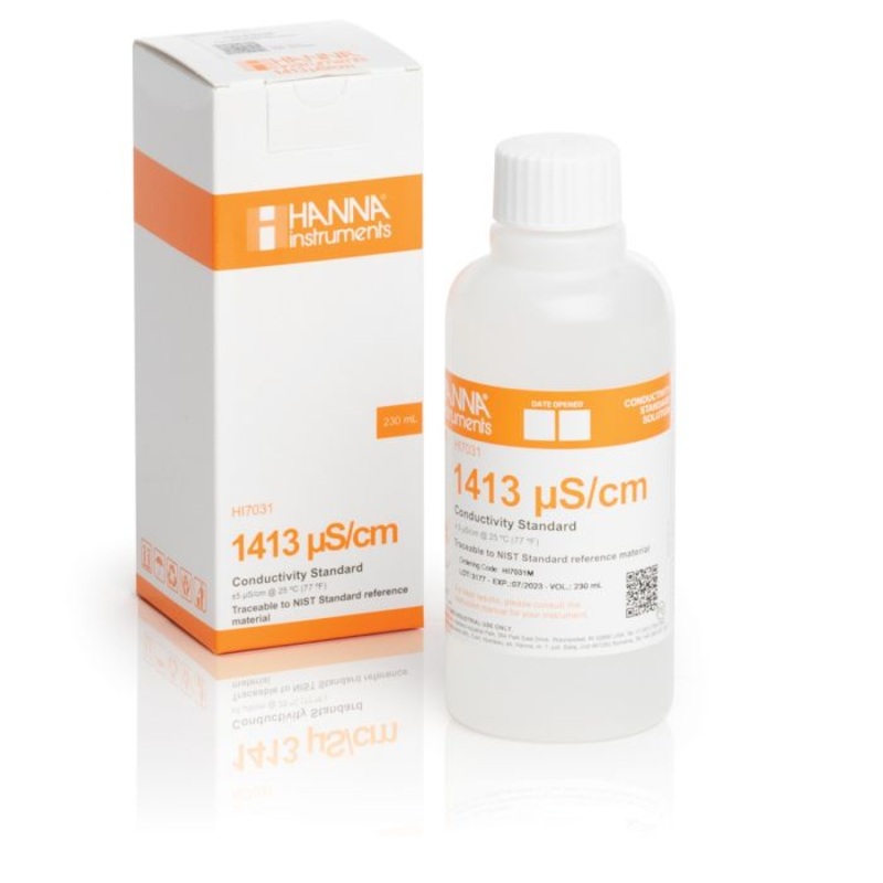 Conductivity Calibration Solution, 1413 uS/cm, 230 ml
