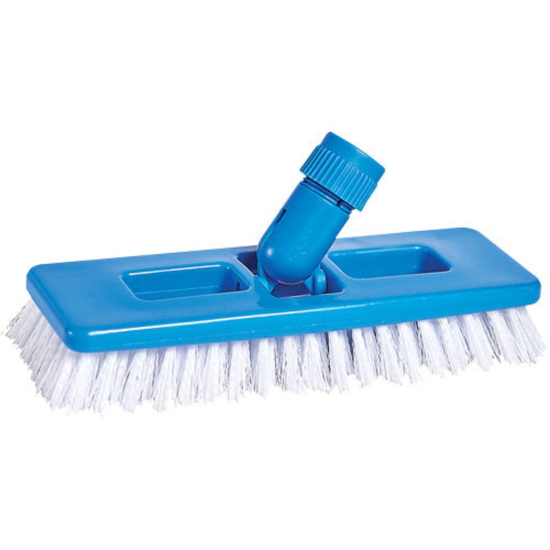 Universal Swivel Scrub Brush , 9 L, Polypropylene Bristles