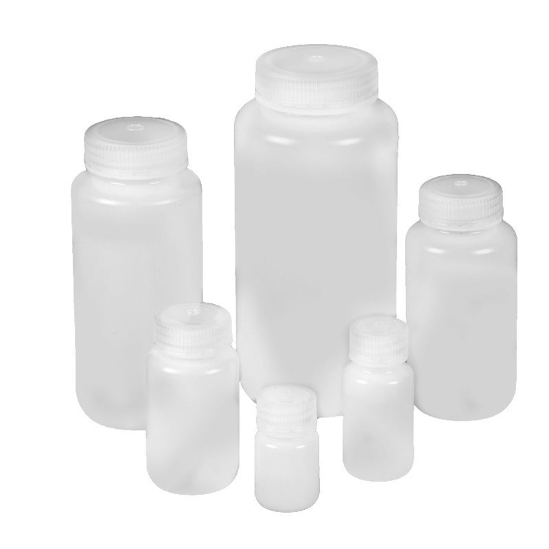 Bottles, Wide Mouth, HDPE, Natural 250ml