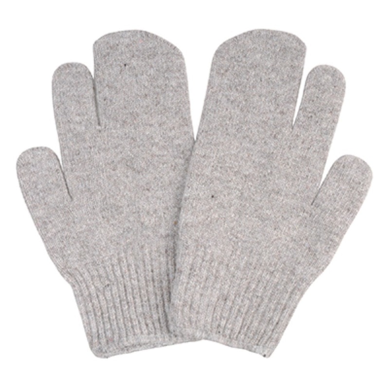 One-Fingered Wool Mitt Liner, 70% Wool