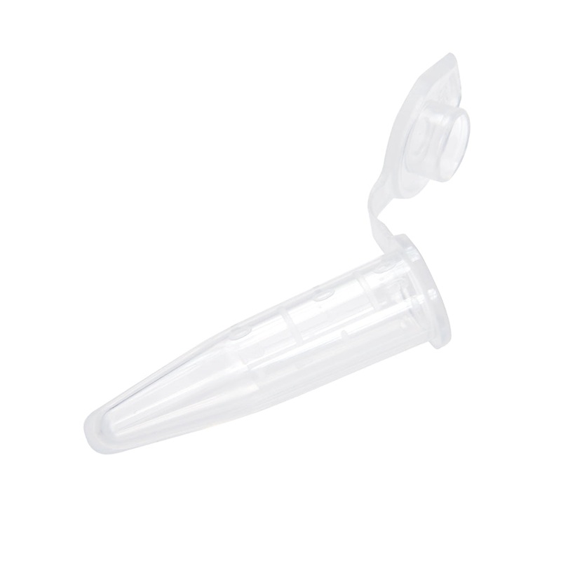 Disposable Microcentrifuge Tubes, 0.5 ml, Natural
