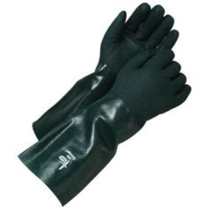 Gloves, PVC, Gauntlet, 18