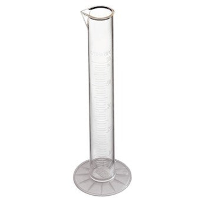 Graduated Cylinders, Clear PMP Plastic, 10 ml