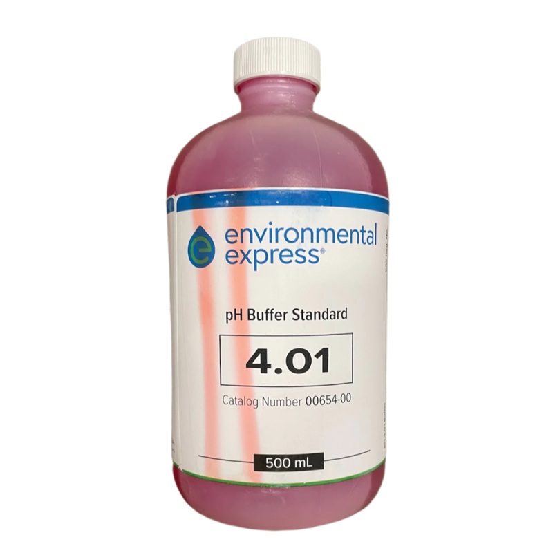 Oakton Standard pH 4.01 Buffer Solution, 500 ml, with Stained Label