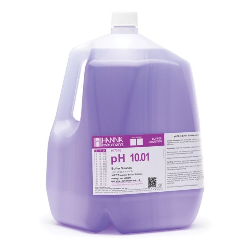 Hanna Standard pH 10.01 Buffer Solution, 4000 ml
