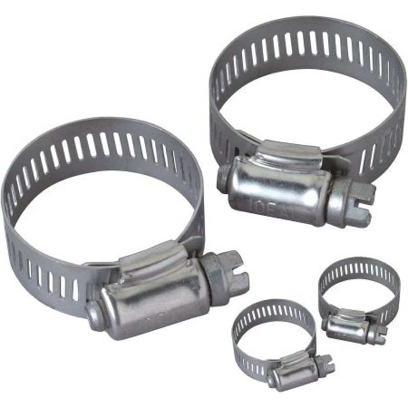 Hose Clamps, Stainless Steel, 0.50 – 1.06