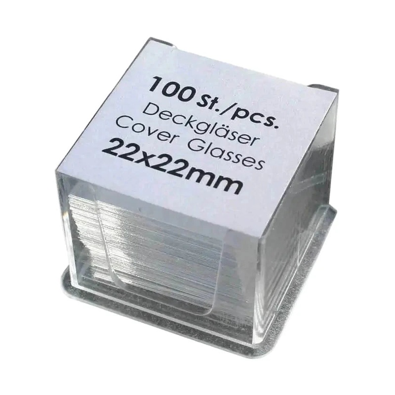 Microscope Cover Glass, 22 x 22 mm