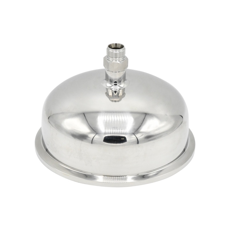 6 Hemispherical End Cap with 1/2 Compression