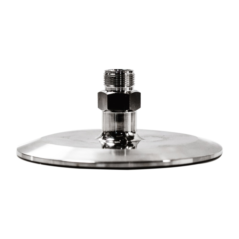 Flat End Cap with 1/2 Compression
