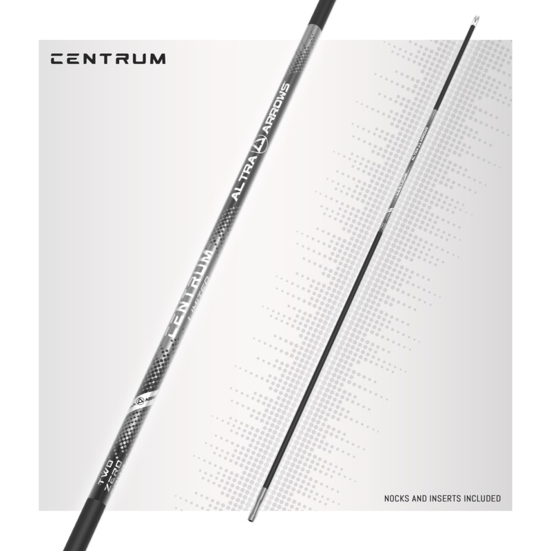 204 CENTRUM Limited Arrows|250|300|350|400|Fletched 6pk|Shafts 12pk|Fletched 72pk