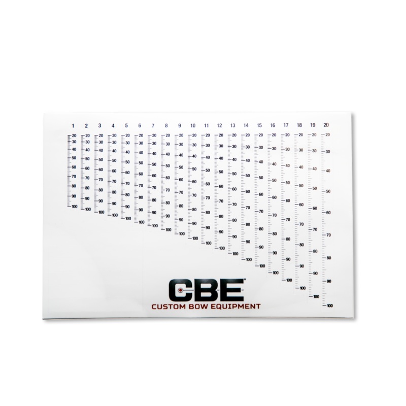 CBE Tactic Hybrid Sight Scale