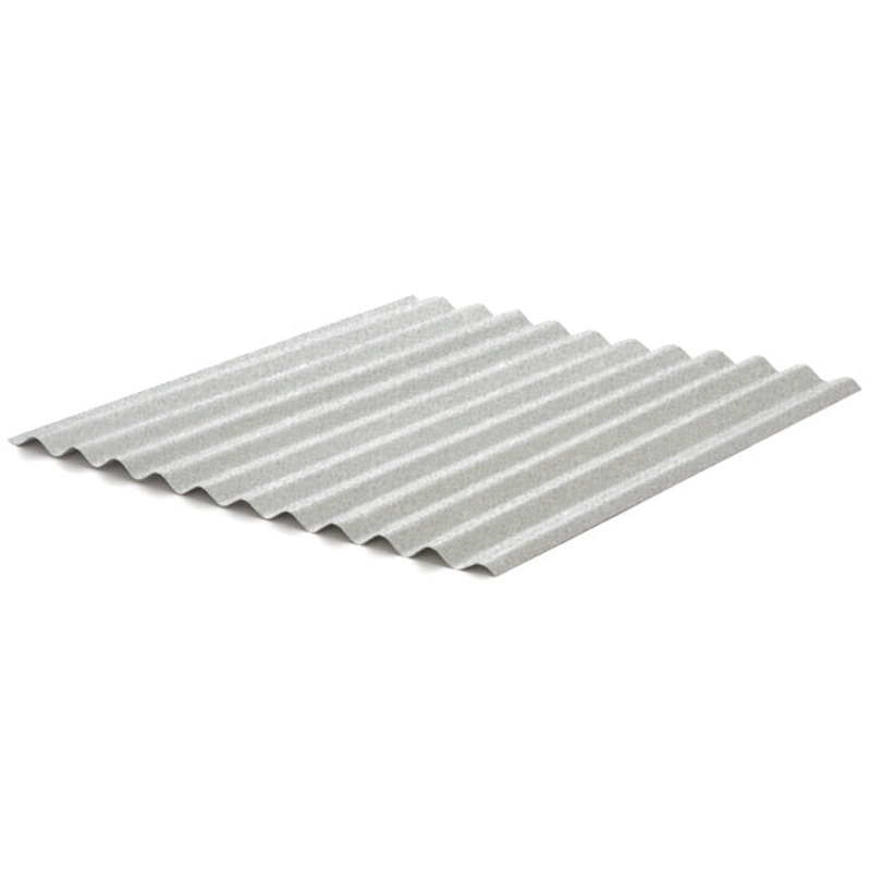 5/8 Corrugated Panel – Galvalume Bare – 26 Gauge