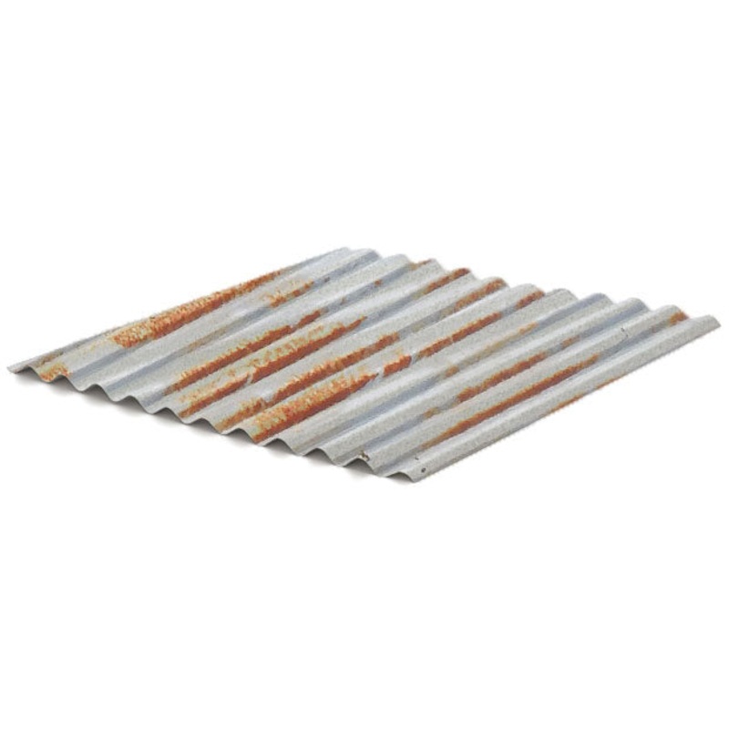 5/8 Corrugated Panel – Rustable Bare – 24 Gauge