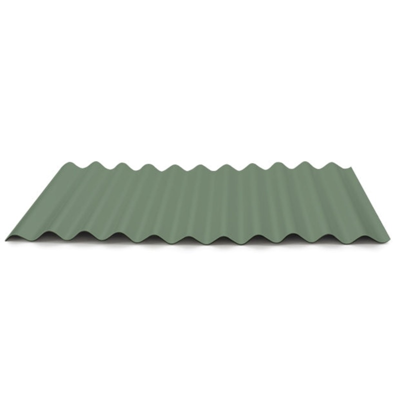 5/8 Corrugated Panel – Patina Green – 26 Gauge