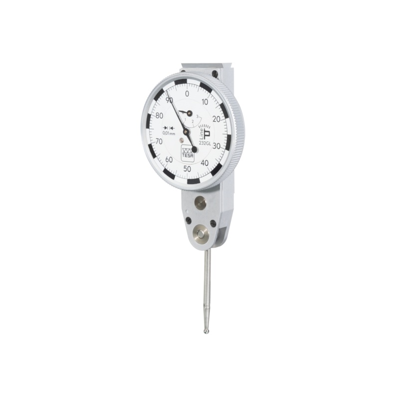 Lever-type dial test indicator, Lateral P-Line 232GL 3mm 0.01mm 40mm 01810409