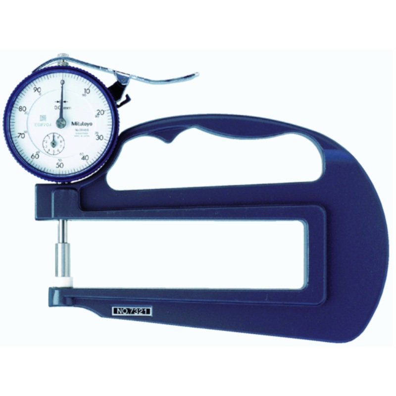 Dial Indicator Thickness Gauge, 120mm Throat, 0-10mm 7321A
