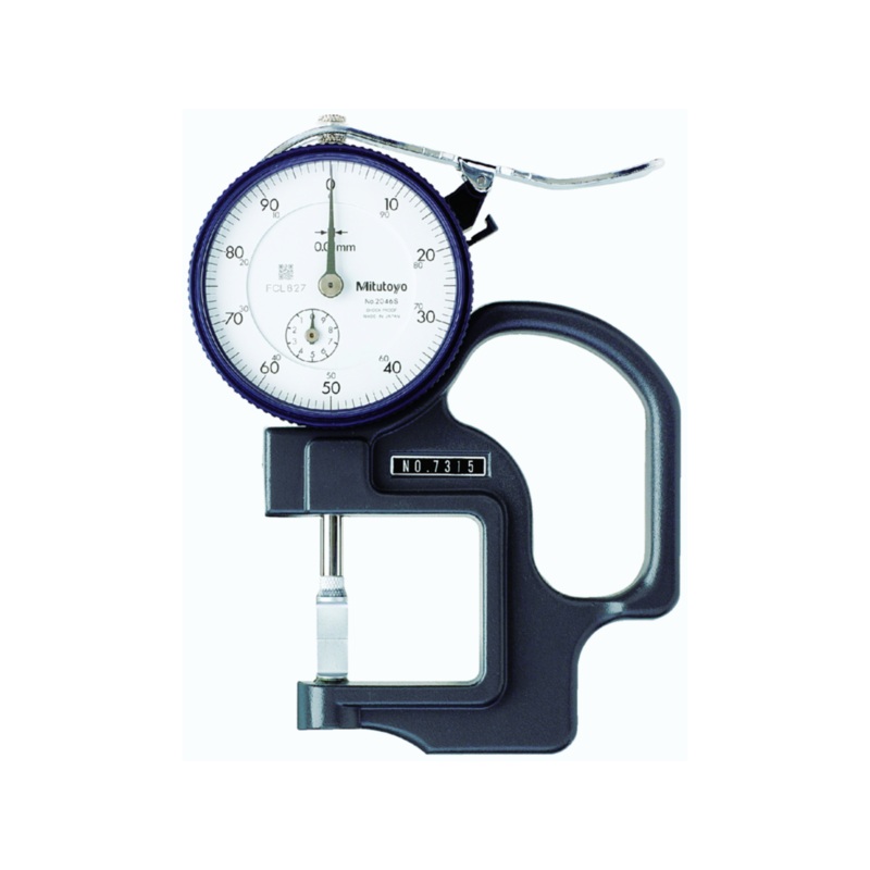 Dial Indicator Thickness Gauge, Groove Depth, 0-10mm 7315A