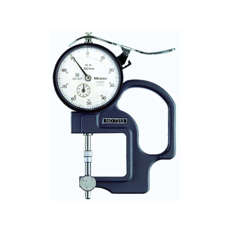 Dial Indicator Thickness Gauge, Lens Thickness, 0-10mm 7313A