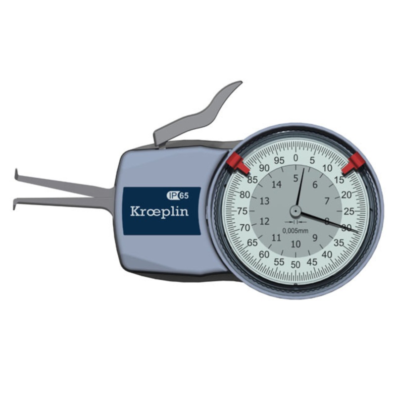 Kroeplin Metric Internal Caliper Gauge 5-15mm, 0.005mm, H105 ( Mitutoyo Equivalent 209-301)