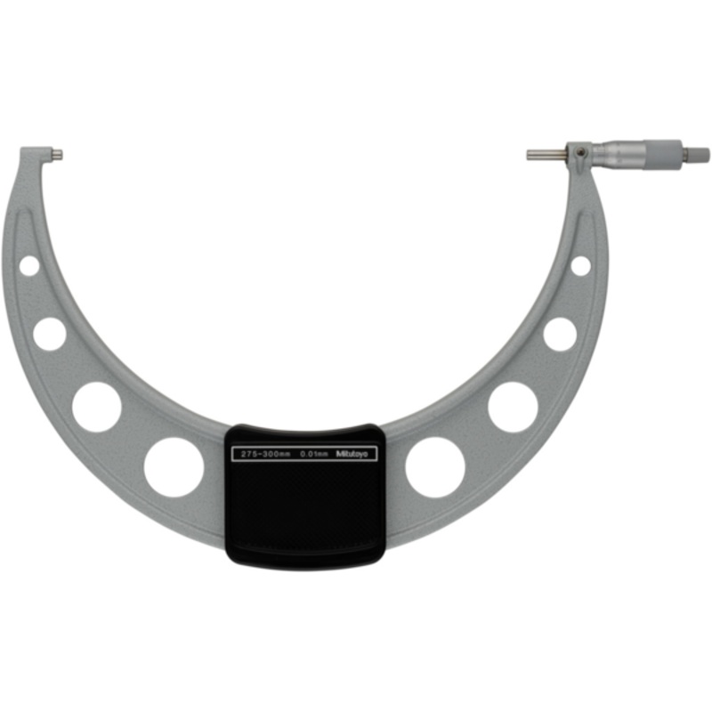 Mitutoyo Metric Analogue Outside Micrometer 275-300mm, Ratchet Stop 103-148-10