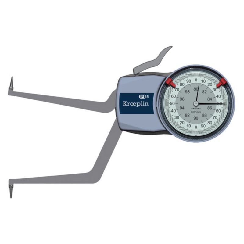 Kroeplin Metric Internal Caliper Gauge 80-100mm, 0.01mm, H280 ( Mitutoyo Equivalent 209-309)