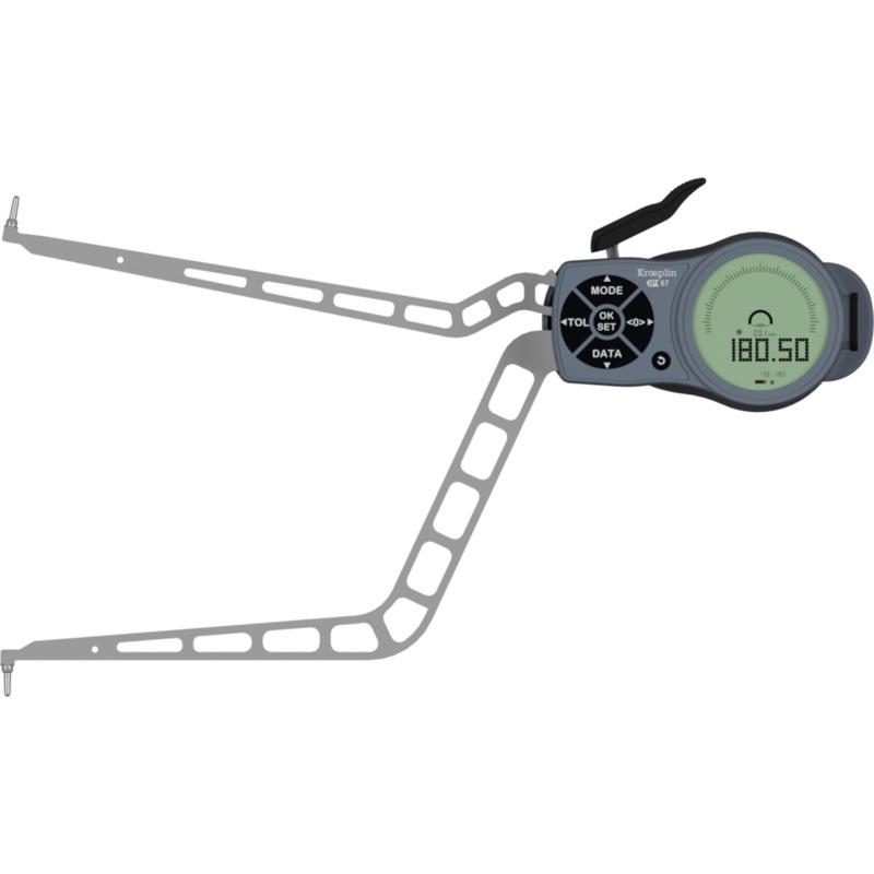 Kroeplin Digital Internal Caliper Gauge 130-180mm, 0.001mm, L4130