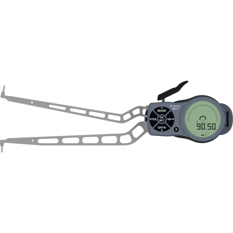 Kroeplin Digital Internal Caliper Gauge 40-90mm, 0.001mm L440 ( Mitutoyo Equivalent 209-950)